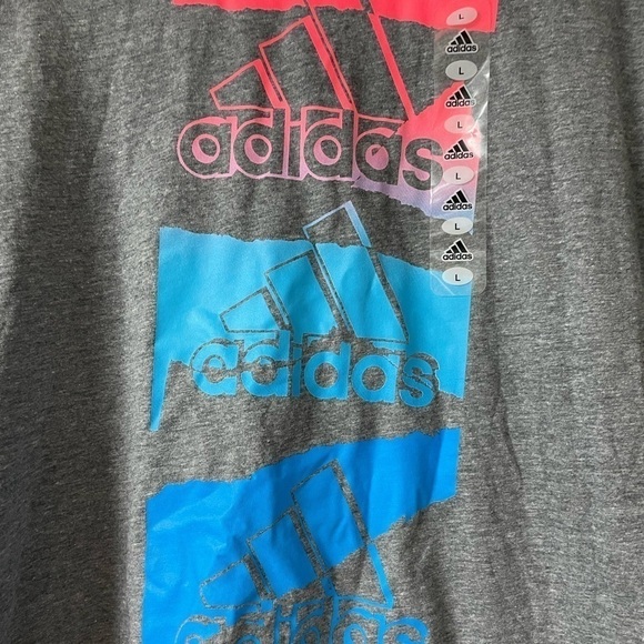 Adidas boy’s size large (14/16) graphic tee - Picture 2 of 6